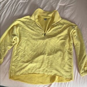 Aerie Mustard Textured Sweater